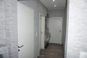 Koupelna v ubytování Tolle Mittelgeschosswohnung