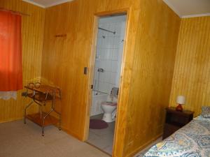 Koupelna v ubytování Hostal Santa Fe