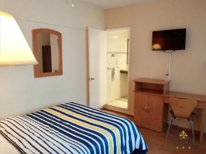 TV a/nebo společenská místnost v ubytování Hotel Florencia Regency