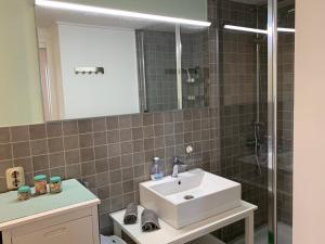 Koupelna v ubytování Studio Janko by El-Pi Tours