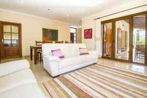 A seating area at Finca Katia
