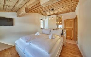 En eller flere senge i et værelse på Apartment Panorama