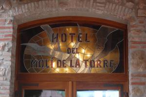Certifikát, hodnocení, plakát nebo jiný dokument vystavený v ubytování Hotel Moli De La Torre