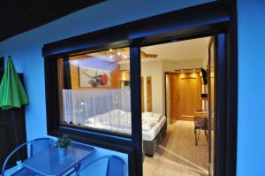 Katil atau katil-katil dalam bilik di Pension & Apartments Weissbriach