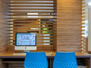Televiisor ja/või meelelahutuskeskus majutusasutuses Ibis Styles Wien City
