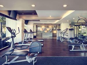 Fitness centrum a/nebo fitness zařízení v ubytování Mercure Bali Legian