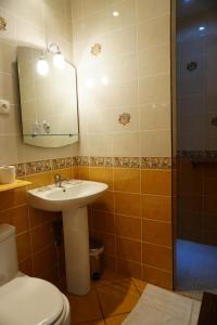 A bathroom at Gîte des Grands Narreaux