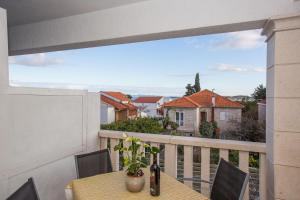 Balkón alebo terasa v ubytovaní Apartments Mira on the Peljesac peninsula