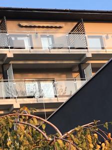 Balkón alebo terasa v ubytovaní Apartament z widokiem na morze - Apartament Turkusowy