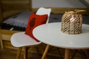 Postel nebo postele na pokoji v ubytování Willa Pod Wierchami