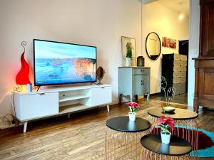 TV a/nebo společenská místnost v ubytování London