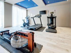 Fitness centrum a/nebo fitness zařízení v ubytování ibis Styles Rastatt Baden-Baden