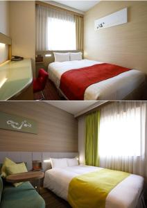 Postel nebo postele na pokoji v ubytování Hotel Sardonyx Ueno