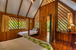 Voodi või voodid majutusasutuse Shawandha Lodge toas