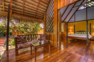 Voodi või voodid majutusasutuse Shawandha Lodge toas