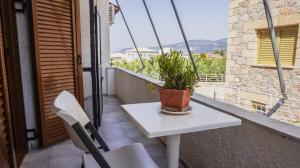 Nespecifikovaný výhled na hory nebo výhled na hory při pohledu z apartmánu