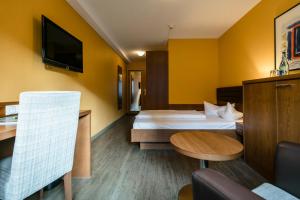TV o dispositivi per l'intrattenimento presso Montfort - das Hotel