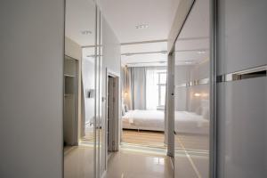 Posteľ alebo postele v izbe v ubytovaní Spa Luxe Virmenska