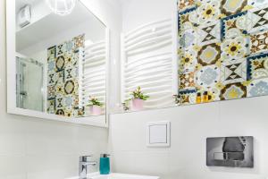 Łazienka w obiekcie Apartamenty Novomiejska 17