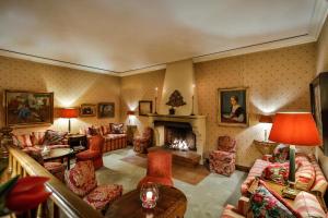 Coin salon dans l'établissement Hotel Stadt Hamburg