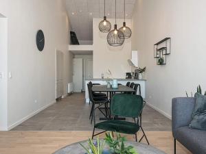 Posezení v ubytování 6 person holiday home in Ringkøbing