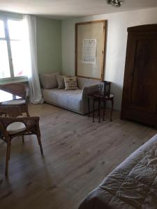 Posezení v ubytování B&B Bären