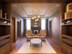 Posezení v ubytování HOTEL MYSTAYS Aomori Station