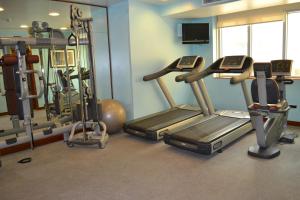 Fitness centrum a/nebo fitness zařízení v ubytování Al Rawda Arjaan by Rotana, Abu Dhabi
