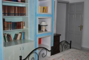 Knihovna v bed and breakfast