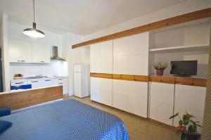 Кухня или мини-кухня в Residence Golfo Della Lacona
