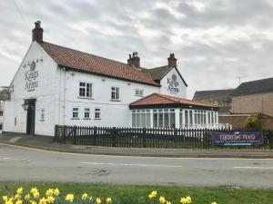 Bygningen som feriehuset ligger i