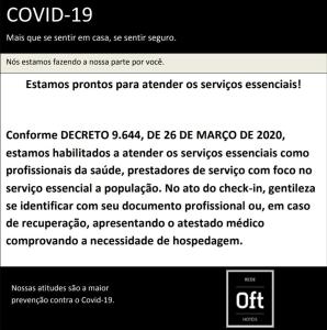 a screenshot of a cell phone screen with a document at Oft Plaza Oeste Hotel in Goiânia