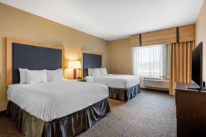 Кровать или кровати в номере Cambria Hotel Akron - Canton Airport