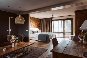 Postel nebo postele na pokoji v ubytování B&B Bleiswijk