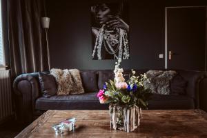 Posezení v ubytování B&B Bleiswijk