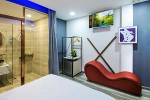 Koupelna v ubytování EROS Hotel - Love Hotel