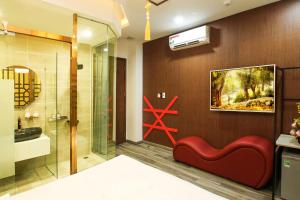 Koupelna v ubytování EROS Hotel - Love Hotel