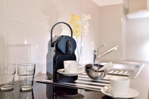 Köök või kööginurk majutusasutuses Hotel SiX
