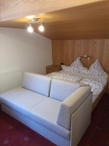 Кровать или кровати в номере Apart Felsenhof