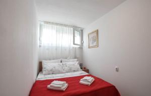 Posteľ alebo postele v izbe v ubytovaní Relax apartman Split