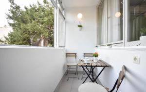 Balkón alebo terasa v ubytovaní Relax apartman Split