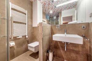 Ein Badezimmer in der Unterkunft die Strandvilla Nordlicht