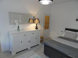 Postel nebo postele na pokoji v ubytování Apartmán Sluka