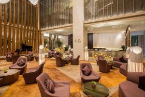 Posezení v ubytování Crowne Plaza Fuzhou Riverside by IHG