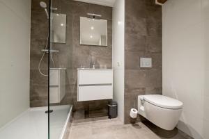 Koupelna v ubytování Hotel Almenum - het sfeervolle stadslogement -