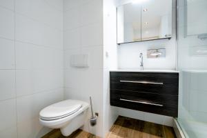 Koupelna v ubytování Hotel Almenum - het sfeervolle stadslogement -