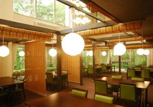Restaurace v ubytování Nasu Hoshi no Akari