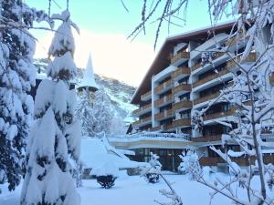 Hotel Antika durante el invierno