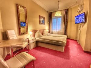 En TV eller et underholdningssystem på Hotel Turnerwirt