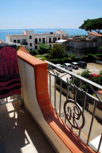 Balkón alebo terasa v ubytovaní Grazia Hotel